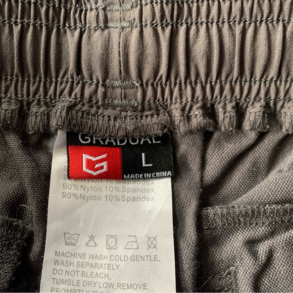 G GRADUAL - Gray Pull On Shorts - Picture 11 of 12